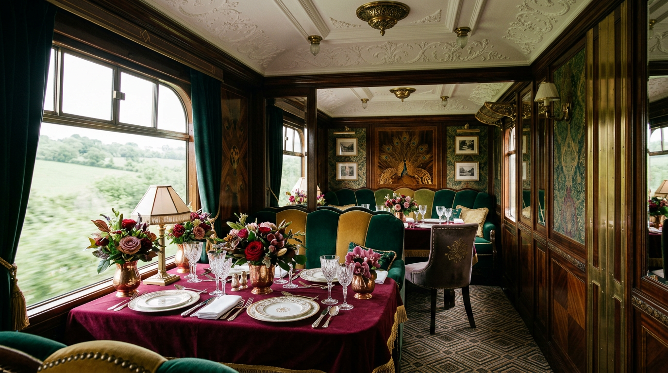 First Look Inside Baz Luhrmann’s Dreamlike Belmond Train, Celia