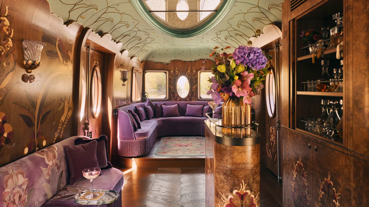 An Exclusive First Look at Baz Luhrmann and Catherine Martin’s Fantastical Belmond Train Carriage | Vogue