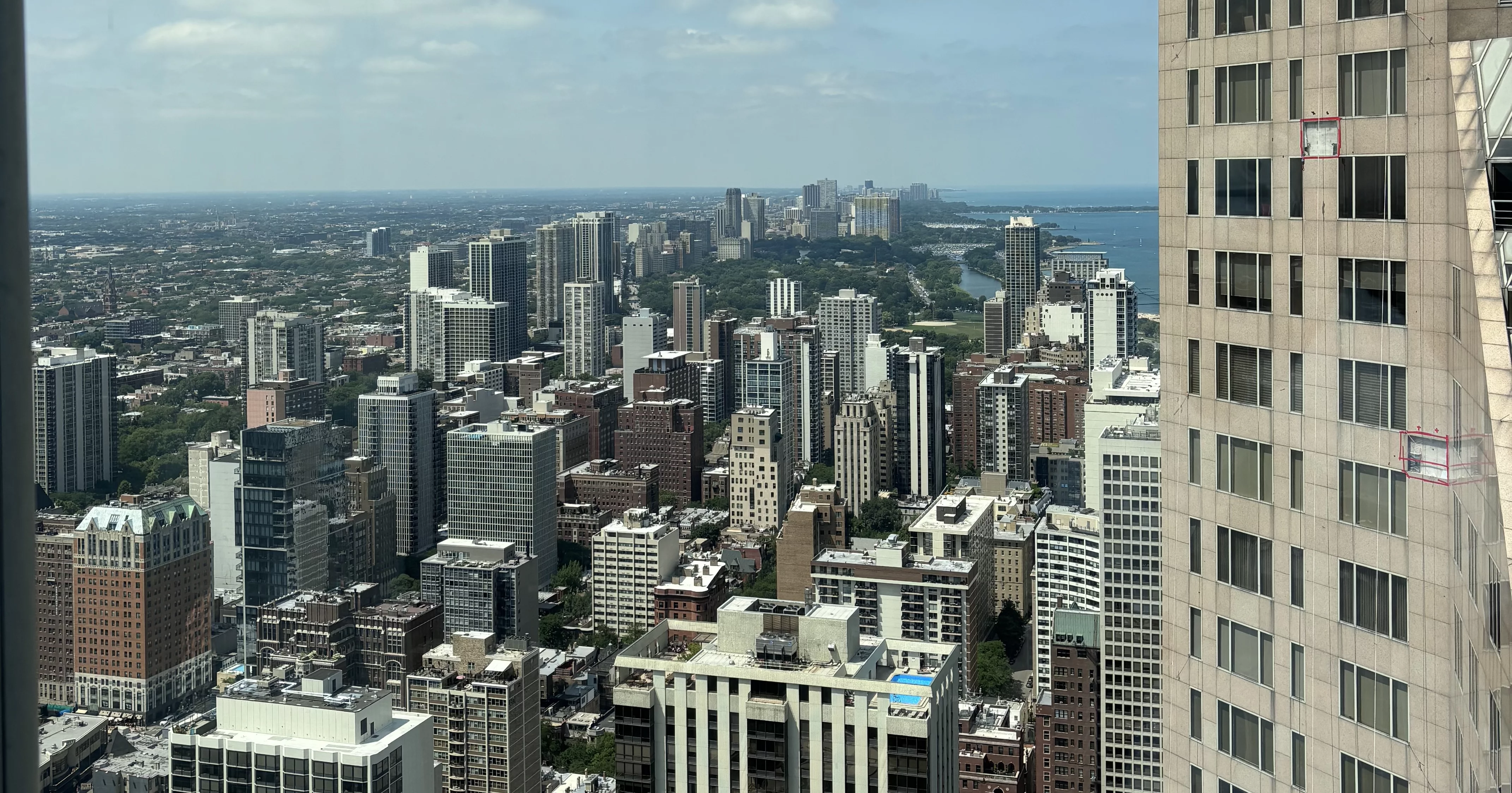 Luxurious Premier Suite at Four Seasons Chicago with expansive lake and city views