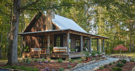 Ember Lodge at Quercus, designed to capture morning light