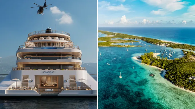 Aman’s Luxury Cruise Ship Is Heading to the Caribbean Next Year