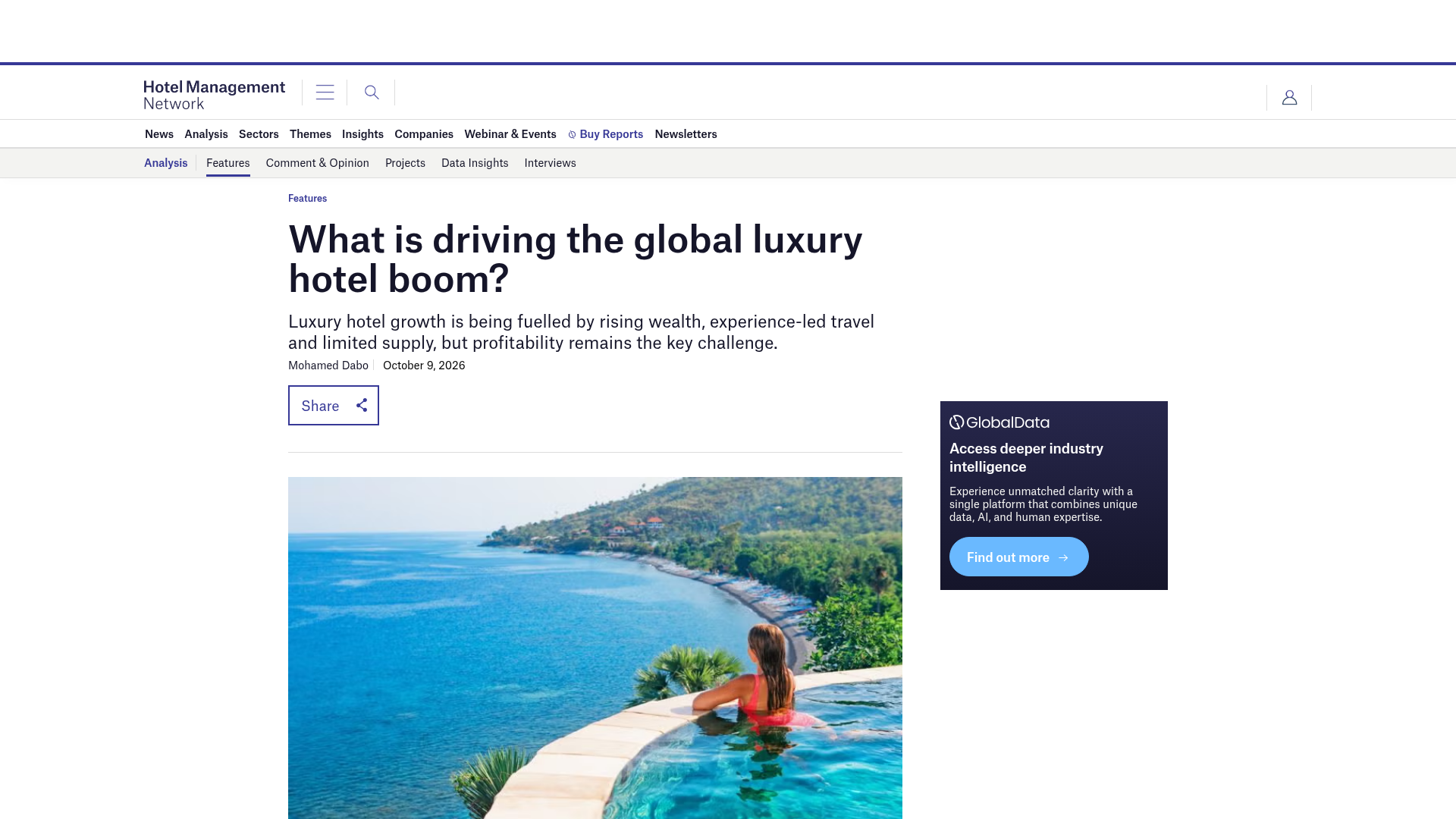 What is driving the global luxury hotel boom?