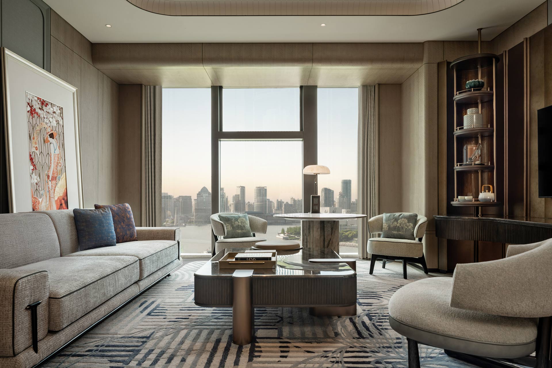 Cheng Chung Design reimagines suites at St Regis on the Bund - Sleeper